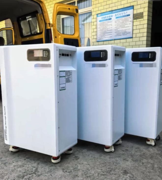 Saftec wall-mounted home energy storage system installation