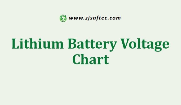Lithium Battery Voltage Chart