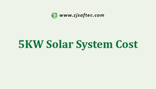 5 kilowatt solar panel price and 5kW solar system cost overview