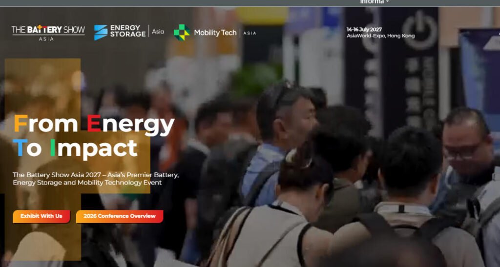The Battery Show Asia (Hong Kong)