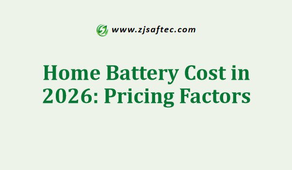 Home Battery Cost in 2026 Pricing Factors