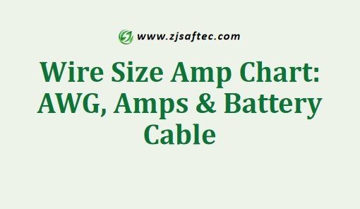 Wire Size Amp Chart