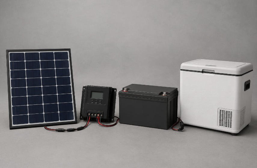 Battery-Only Supply or a Matched Solar Charging Package