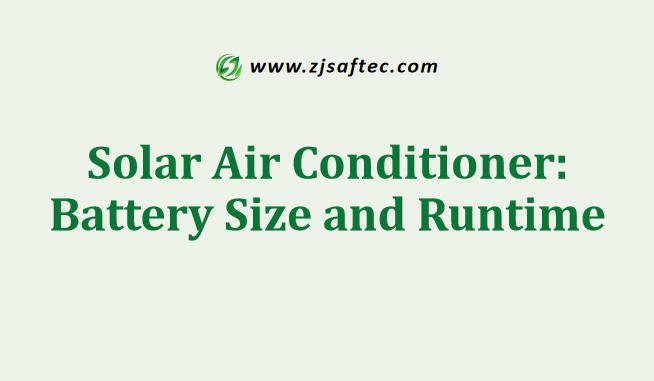 solar air conditioner
