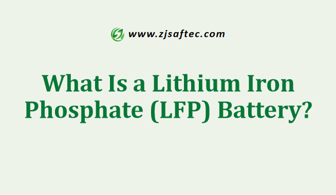 What Is a Lithium Iron Phosphate LFP Battery