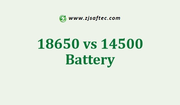 18650 vs 14500 Battery
