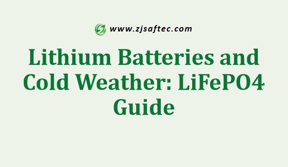 Lithium Batteries and Cold Weather LiFePO4 Guide
